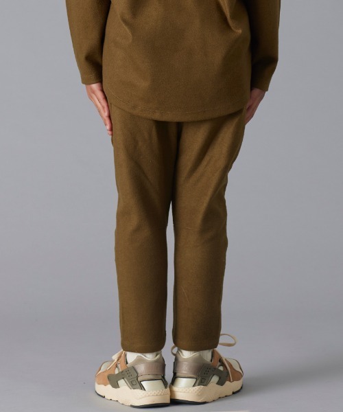 Smoothy（スムージー）の「SMOOTHY F. Suede sarrouel pants / スムージー フェイクスエードサルエルパンツ（その他パンツ・キッズ・ヘザーグレー/ベージュ/チャコールグレー/ブラック/カーキ・160/150/140/120/130/110/100）」の12枚目の写真