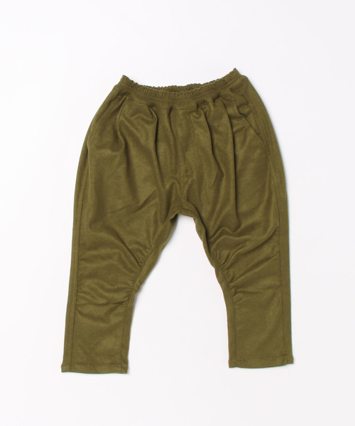 Smoothy（スムージー）の「SMOOTHY F. Suede sarrouel pants / スムージー フェイクスエードサルエルパンツ（その他パンツ・キッズ・ヘザーグレー/ベージュ/チャコールグレー/ブラック/カーキ・160/150/140/120/130/110/100）」の7枚目の写真