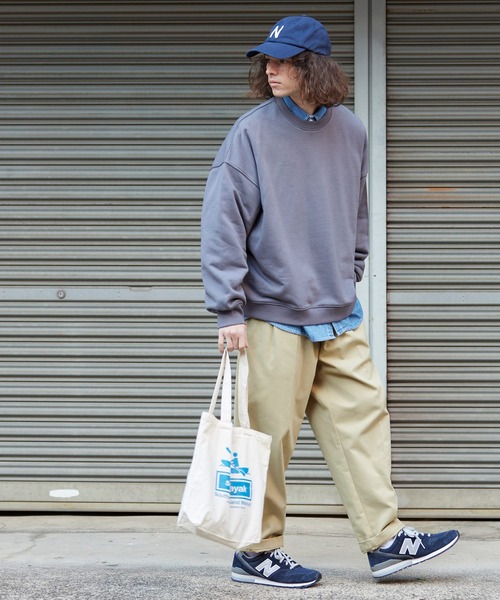 coca(coca)(コカ)の「ストレッチツイルバルーンパンツ(チノパンツ・メンズ・ブラック/ライトベージュ・L/M)」の5枚目の写真