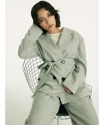 styling/（スタイリング）の「リラックス ウール ジャケットコート 