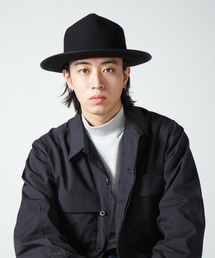 RACAL（ラカル）の「Fur Wool Mountain Hat / ファー混ウールフェルトマウンテンハット（ハット・メンズ）」