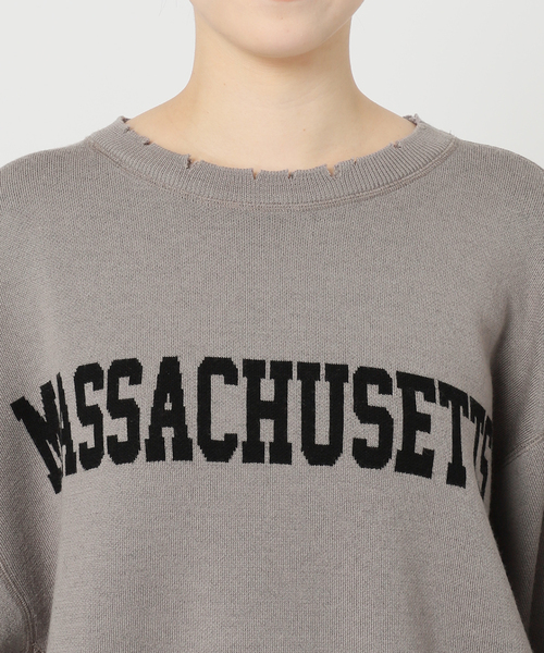 AP STUDIO(エーピーストゥディオ)の「【St.Johns 3rd Club】別注 damage Pullover(ニット/セーター・レディース・ベージュ・FREE)」の13枚目の写真