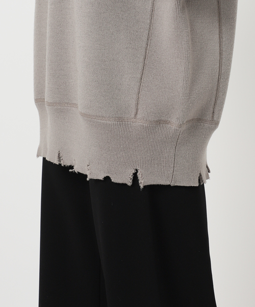 AP STUDIO(エーピーストゥディオ)の「【St.Johns 3rd Club】別注 damage Pullover(ニット/セーター・レディース・ベージュ・FREE)」の17枚目の写真