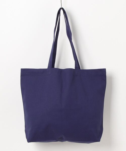 emesuelee(エメスーリー)の「レギュラーキャンバストートバッグ W(トートバッグ・レディース・ミント/ブルー系1/スモークピンク/レッド/ブルー/マスタード/グリーン/ネイビー/ピンク/モカ/ナチュラル/ライトグレー/カーキ/パープル/オリーブ・フリー)」の8枚目の写真