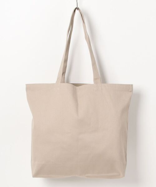 emesuelee(エメスーリー)の「レギュラーキャンバストートバッグ W(トートバッグ・レディース・ミント/ブルー系1/スモークピンク/レッド/ブルー/マスタード/グリーン/ネイビー/ピンク/モカ/ナチュラル/ライトグレー/カーキ/パープル/オリーブ・フリー)」の5枚目の写真