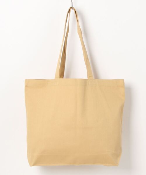 emesuelee(エメスーリー)の「レギュラーキャンバストートバッグ W(トートバッグ・レディース・ミント/ブルー系1/スモークピンク/レッド/ブルー/マスタード/グリーン/ネイビー/ピンク/モカ/ナチュラル/ライトグレー/カーキ/パープル/オリーブ・フリー)」の12枚目の写真