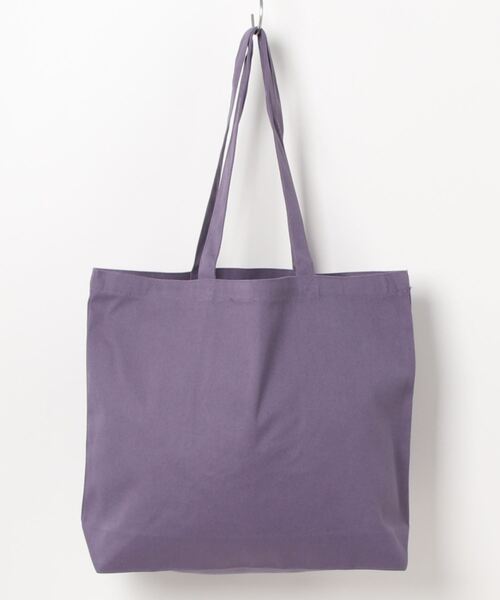 emesuelee(エメスーリー)の「レギュラーキャンバストートバッグ W(トートバッグ・レディース・ミント/ブルー系1/スモークピンク/レッド/ブルー/マスタード/グリーン/ネイビー/ピンク/モカ/ナチュラル/ライトグレー/カーキ/パープル/オリーブ・フリー)」の16枚目の写真