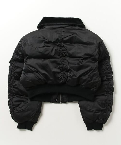 Guess（ゲス）の「GUESS Originals Fur Nylon Bomber（ブルゾン・レディース・ブラック・MEDIUM/X-SMALL/SMALL）」の12枚目の写真