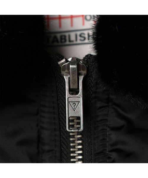 Guess（ゲス）の「GUESS Originals Fur Nylon Bomber（ブルゾン・レディース・ブラック・MEDIUM/X-SMALL/SMALL）」の6枚目の写真