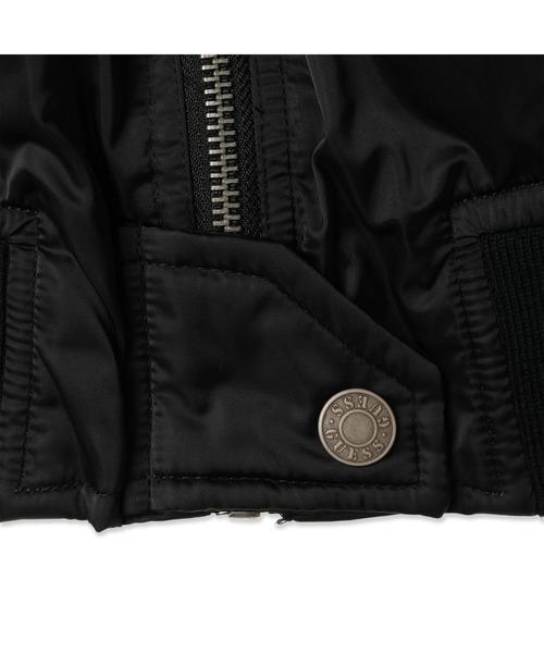 Guess（ゲス）の「GUESS Originals Fur Nylon Bomber（ブルゾン・レディース・ブラック・MEDIUM/X-SMALL/SMALL）」の9枚目の写真