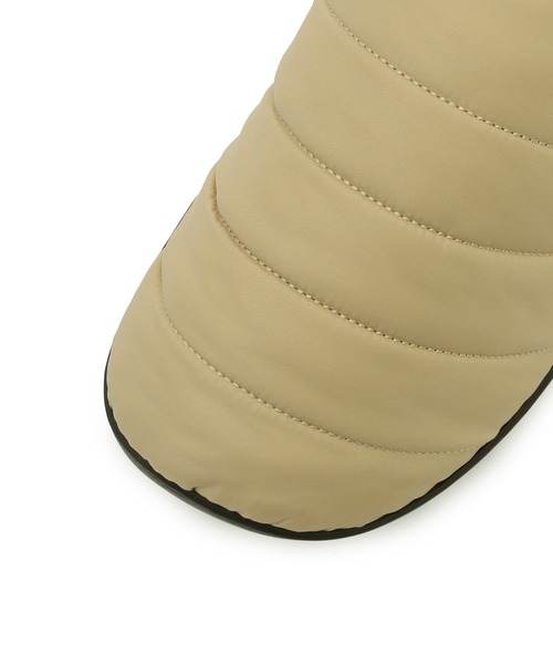 SALON adam et rope'（サロン アダム エ ロペ）の「【SUBU（スブ）】ダウンサンダル/BEIGE（スリッポン・レディース・ベージュ・1/0）」の6枚目の写真