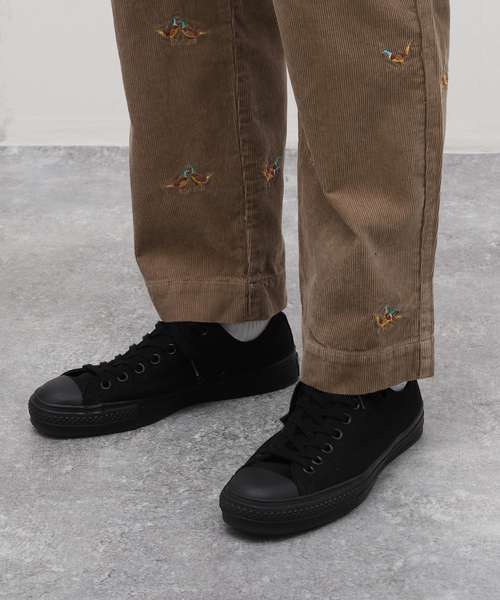 JOURNAL STANDARD relume（ジャーナルスタンダード　レリューム）の「総柄 刺しゅうコーデュロイ イージーパンツ "BIRD"（その他パンツ・メンズ・ブラック/ウッド・MEDIUM/LARGE）」の15枚目の写真
