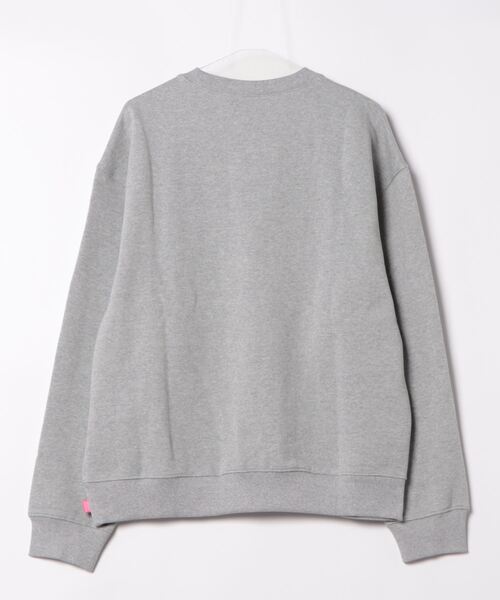 STOCKHOLM SYNDROME（ストックホルムシンドローム）の「STOCKHOLM SYNDROME／ハートシシュウプルオーバー（裏起毛）2989133（スウェット・メンズ・ブラック/グレー・FREE）」の12枚目の写真