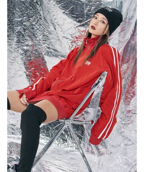 EVRIS（エヴリス）の「【みちょぱコラボ】ワンポイントルーズビーニー（ニットキャップ/ビーニー・レディース・ブラック/イエロー/ホワイト・FREE）」の6枚目の写真