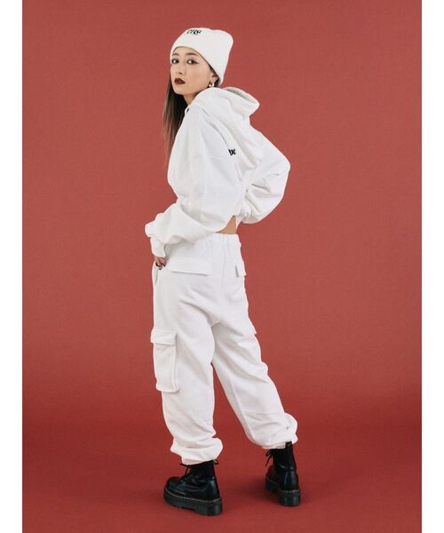 EVRIS みちょぱコラボ ロゴルーズデニム 完売品 EVRIS（エヴリス）の「【みちょぱコラボ】ロゴルーズデニム