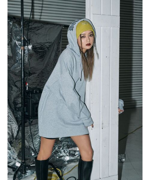 EVRIS（エヴリス）の「【みちょぱコラボ】ワンポイントルーズビーニー（ニットキャップ/ビーニー・レディース・ブラック/イエロー/ホワイト・FREE）」の16枚目の写真