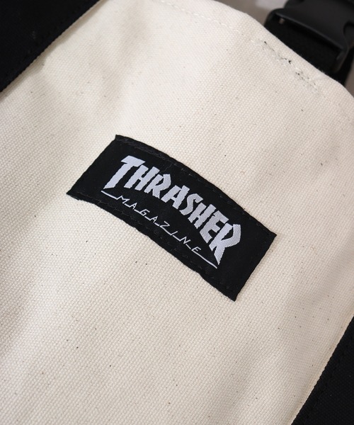 THRASHER(スラッシャー)の「THRASHER SKATING TOTE(トートバッグ・メンズ・アイボリー/ブラック・FREE)」の12枚目の写真