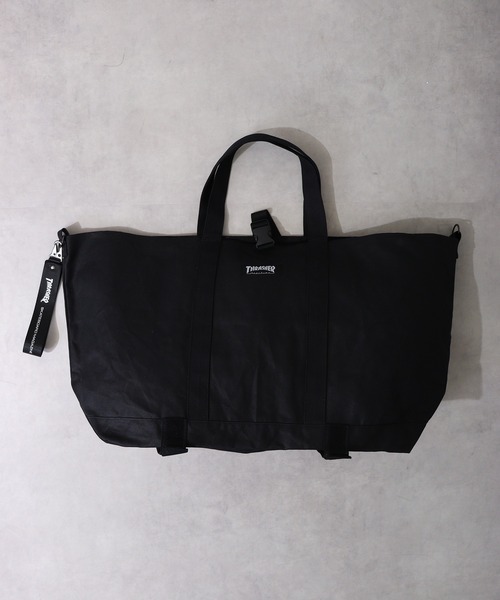 THRASHER(スラッシャー)の「THRASHER SKATING TOTE(トートバッグ・メンズ・アイボリー/ブラック・FREE)」の15枚目の写真