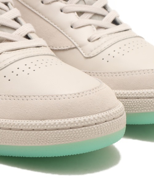 リーボック クラブシー 85 アトモス x ケボズ25.5 CM Reebok CLUB C 85 atmos x KEBOZ WHITE（リーボック クラブシー