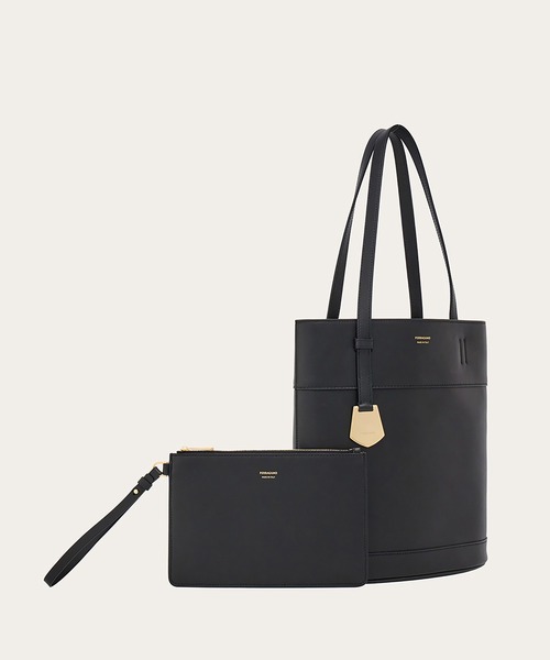 FERRAGAMO（フェラガモ）の「トートバッグ（トートバッグ・レディース・ブラック・ONE SIZE）」の4枚目の写真