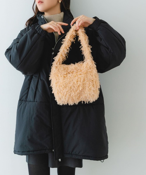 RODE SKO（ロデスコ）の「フリンジワンショルダーバッグ（ショルダーバッグ・レディース・ブラック/ベージュ・ONE）」の9枚目の写真