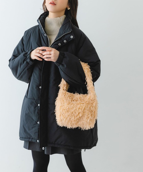 RODE SKO（ロデスコ）の「フリンジワンショルダーバッグ（ショルダーバッグ・レディース・ブラック/ベージュ・ONE）」の14枚目の写真