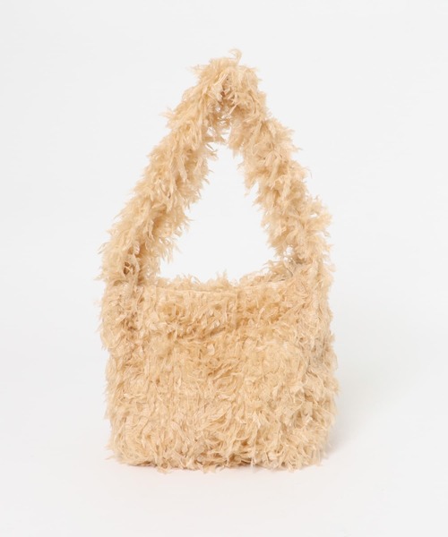 RODE SKO（ロデスコ）の「フリンジワンショルダーバッグ（ショルダーバッグ・レディース・ブラック/ベージュ・ONE）」の19枚目の写真