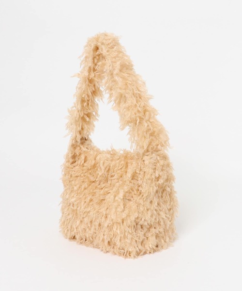 RODE SKO（ロデスコ）の「フリンジワンショルダーバッグ（ショルダーバッグ・レディース・ブラック/ベージュ・ONE）」の20枚目の写真