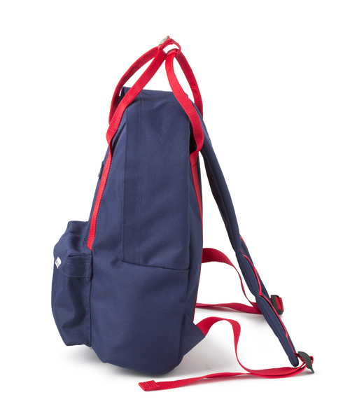 MILKFED.（ミルクフェド）の「BICOLOR BACKPACK（バックパック/バイカラー/ロゴ/ワッペン）（バックパック/リュック・レディース・ブラック/グリーン/ネイビー・ONE SIZE）」の5枚目の写真