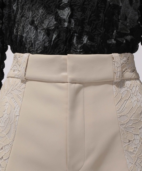 HARE（ハレ）の「フェイクレザーレースキリカエパンツ(HARE)（その他