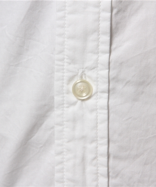 RAGEBLUE（レイジブルー）の「タイプライターバンドカラーシャツ7分袖/567882（シャツ/ブラウス・メンズ・オリーブ/キャメル/ホワイト/ダークグリーン・MEDIUM/LARGE）」の7枚目の写真