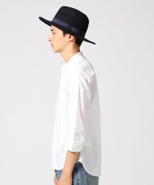 RAGEBLUE（レイジブルー）の「タイプライターバンドカラーシャツ7分袖/567882（シャツ/ブラウス・メンズ・オリーブ/キャメル/ホワイト/ダークグリーン・MEDIUM/LARGE）」の20枚目の写真