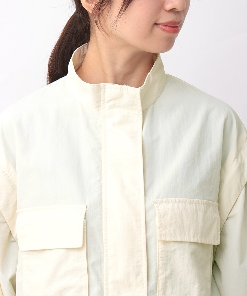 チチカカ(チチカカ)の「2WAYマウンテンジャケット(ブルゾン・レディース・ホワイト/ブラック・FREE)」の18枚目の写真