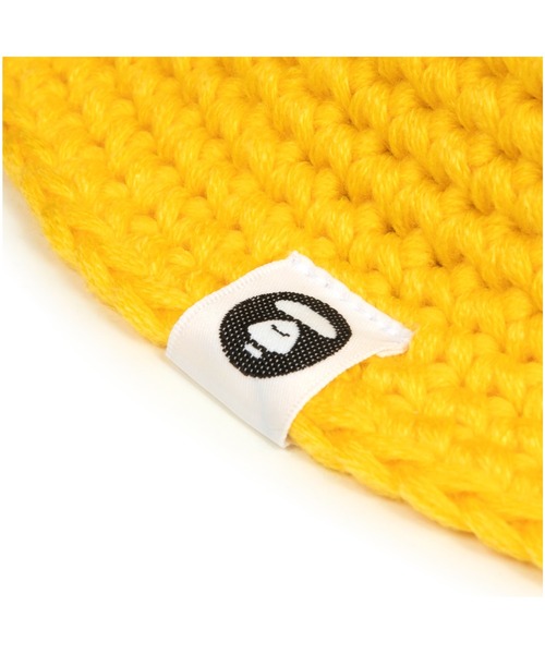 AAPE BY A BATHING APE(エーエイプバイアベイシングエイプ)の「AAPE HAT(ハット・メンズ・イエロー・FREE)」の3枚目の写真