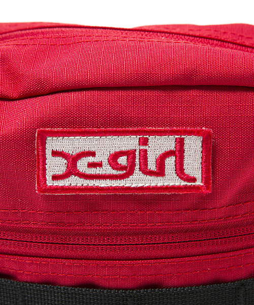 X-girl(エックスガール)の「ADVENTURE SHOULDER BAG(ショルダーバッグ・レディース・ブラック/レッド/ネイビー・ONE SIZE)」の9枚目の写真