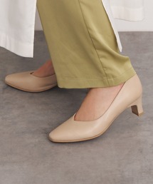 HIMIKO | 【HIMIKO】ソフトスクエアトゥプレーンパンプス/641110(パンプス)