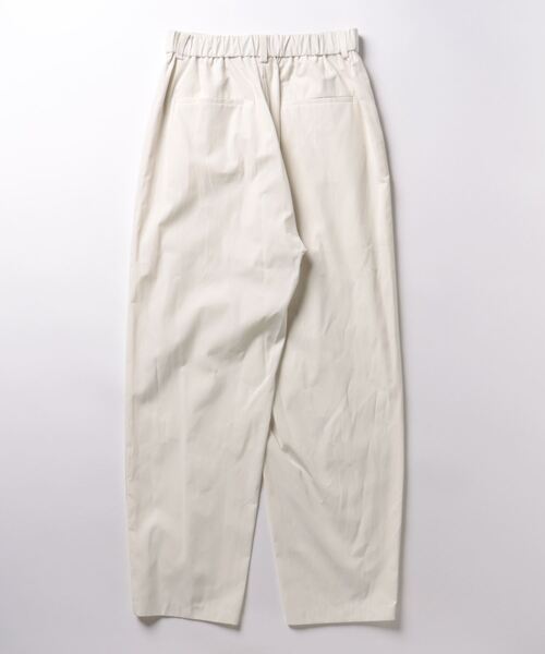 Mila Owen（ミラオーウェン）の「後ろゴム2タックダンディワークパンツ（スラックス・レディース・ピンク/チャコールグレー/アイボリー・0/1）」の18枚目の写真