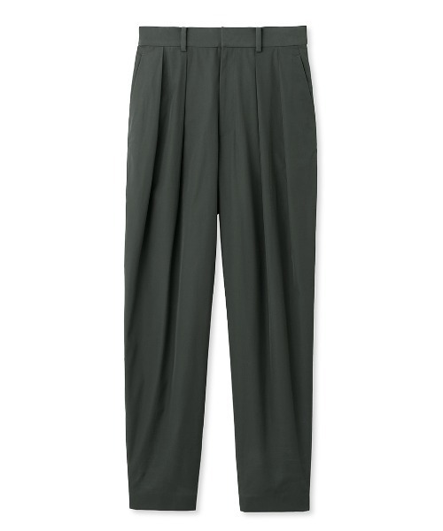 Mila Owen（ミラオーウェン）の「後ろゴム2タックダンディワークパンツ（スラックス・レディース・ピンク/チャコールグレー/アイボリー・0/1）」の2枚目の写真