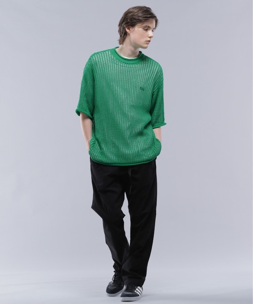 セール】MANASTASH/マナスタッシュ/MESH SUMMER SWEATER