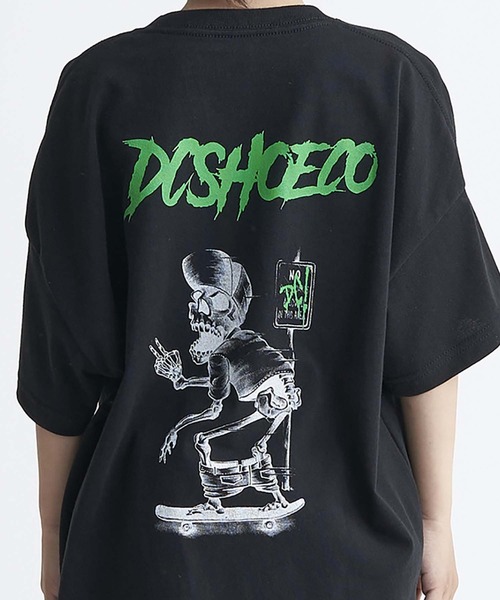 DC(ディーシー)の「DC/ディーシー SKULL SS24 キッズ スカル ショートスリーブ Tシャツ スケートボード 親子コーデ ワイドシルエット 人気デザイン YST241519(Tシャツ/カットソー・キッズ・ホワイト/ブラック/グリーン・100cm/110cm/130cm/140cm/150cm/120cm/160cm)」の14枚目の写真