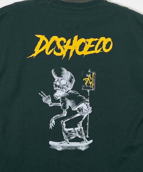 DC(ディーシー)の「DC/ディーシー SKULL SS24 キッズ スカル ショートスリーブ Tシャツ スケートボード 親子コーデ ワイドシルエット 人気デザイン YST241519(Tシャツ/カットソー・キッズ・ホワイト/ブラック/グリーン・100cm/110cm/130cm/140cm/150cm/120cm/160cm)」の19枚目の写真
