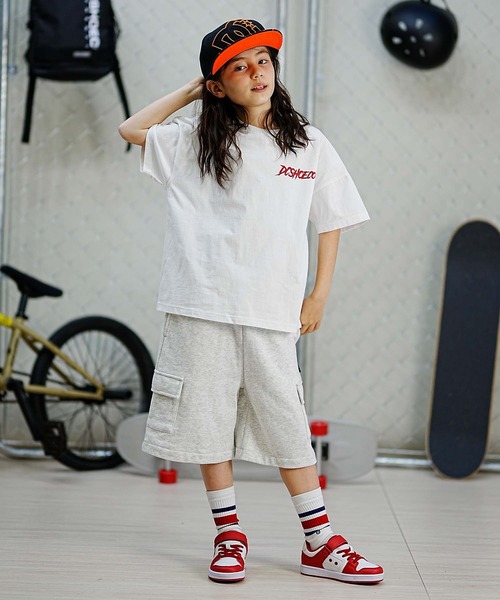 DC(ディーシー)の「DC/ディーシー SKULL SS24 キッズ スカル ショートスリーブ Tシャツ スケートボード 親子コーデ ワイドシルエット 人気デザイン YST241519(Tシャツ/カットソー・キッズ・ホワイト/ブラック/グリーン・100cm/110cm/130cm/140cm/150cm/120cm/160cm)」の10枚目の写真