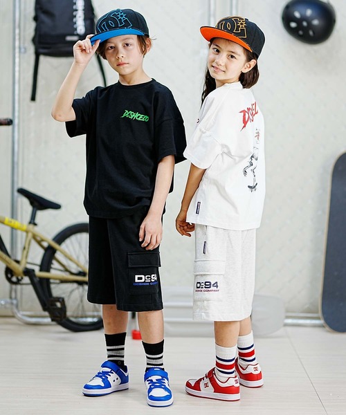 DC(ディーシー)の「DC/ディーシー SKULL SS24 キッズ スカル ショートスリーブ Tシャツ スケートボード 親子コーデ ワイドシルエット 人気デザイン YST241519(Tシャツ/カットソー・キッズ・ホワイト/ブラック/グリーン・100cm/110cm/130cm/140cm/150cm/120cm/160cm)」の22枚目の写真