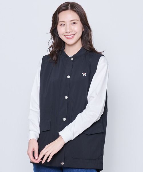 Arnold Palmer（アーノルドパーマー）の「ユーティリティ ワークベスト（ベスト・レディース・アイボリー/杢グレー/ブラック・S/L/M）」の18枚目の写真