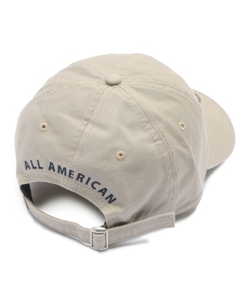 NEW ERA（ニューエラ）の「《AVIREX × NEWERA》 9TWENTY POLO CAP U.S.A FLAG / ナイントゥエンティー ポロキャップ アメリカ国旗 / アヴィレックス / ニューエラ（キャップ・メンズ・インディゴブルー/ベージュ/キナリ/ブラック×ホワイト/ネイビー・FREE）」の9枚目の写真