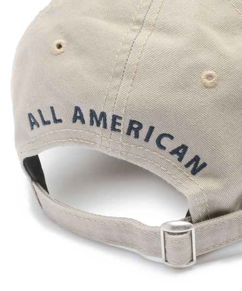 NEW ERA（ニューエラ）の「《AVIREX × NEWERA》 9TWENTY POLO CAP U.S.A FLAG / ナイントゥエンティー ポロキャップ アメリカ国旗 / アヴィレックス / ニューエラ（キャップ・メンズ・インディゴブルー/ベージュ/キナリ/ブラック×ホワイト/ネイビー・FREE）」の7枚目の写真