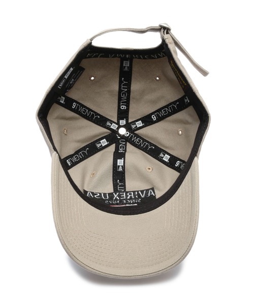 NEW ERA（ニューエラ）の「《AVIREX × NEWERA》 9TWENTY POLO CAP U.S.A FLAG / ナイントゥエンティー ポロキャップ アメリカ国旗 / アヴィレックス / ニューエラ（キャップ・メンズ・インディゴブルー/ベージュ/キナリ/ブラック×ホワイト/ネイビー・FREE）」の10枚目の写真