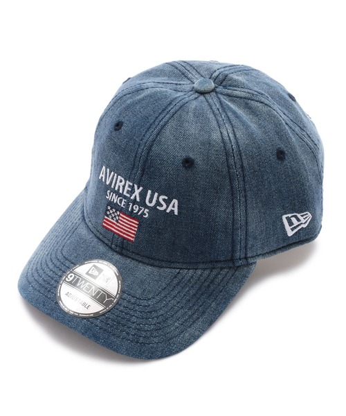 NEW ERA（ニューエラ）の「《AVIREX × NEWERA》 9TWENTY POLO CAP U.S.A FLAG / ナイントゥエンティー ポロキャップ アメリカ国旗 / アヴィレックス / ニューエラ（キャップ・メンズ・インディゴブルー/ベージュ/キナリ/ブラック×ホワイト/ネイビー・FREE）」の19枚目の写真