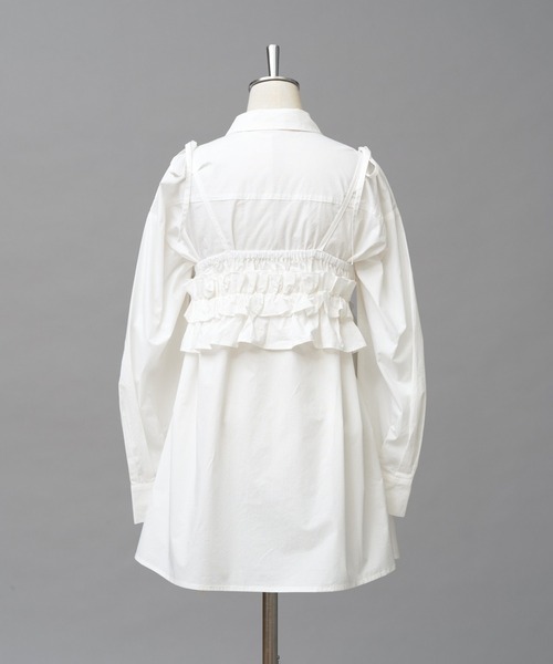 セール】ビスチェセット/マルチウェイロングシャツ（シャツ/ブラウス