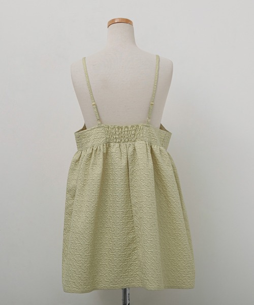 and it_（アンドイット）の「エンボス加工ビスチェキャミソール（キャミソール・レディース・ブラック/ベージュ/ペールイエロー・M/L）」の22枚目の写真